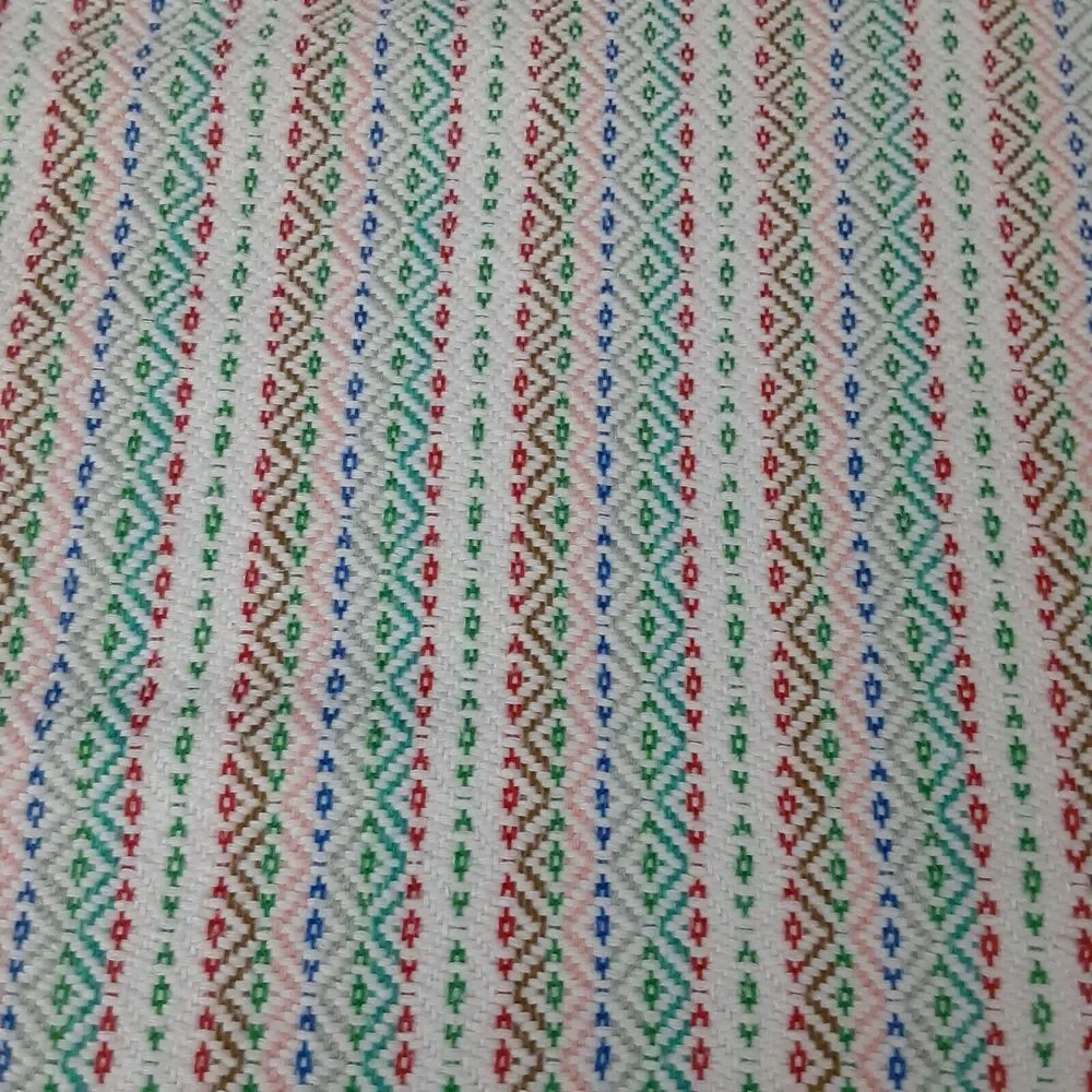 Vintage Woven Blanket Piece of Art,Boho.Tribal 45 x 80